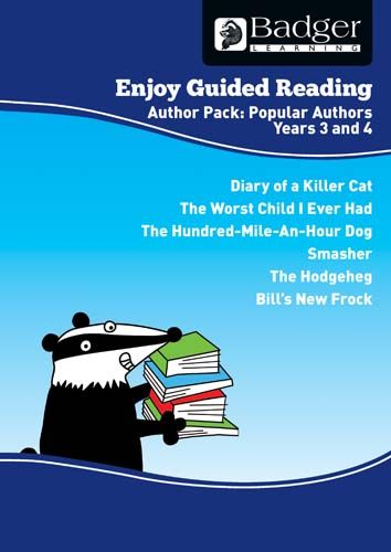 Enjoy Guided Reading Famous Authors Teacher Book & CD Badger Learning