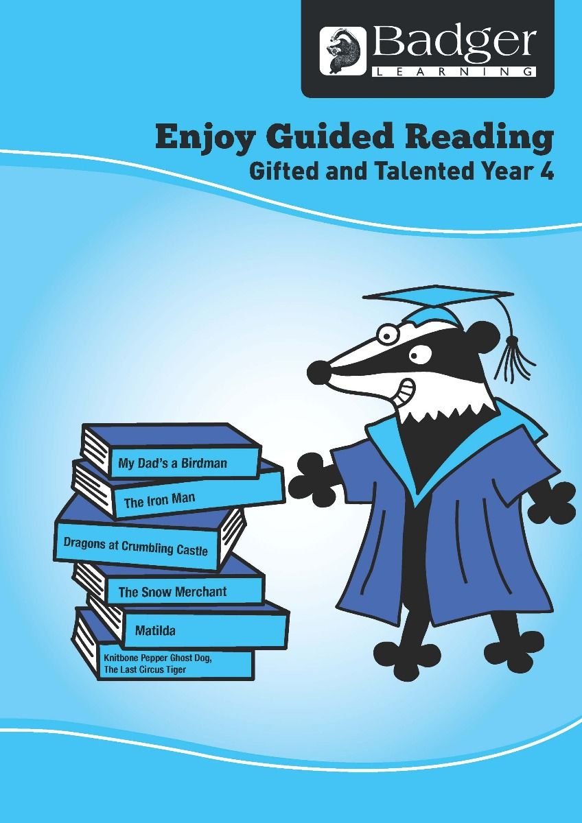 Enjoy Guided Reading Gifted & Talented Year 4 Teacher Book & CD Badger Learning