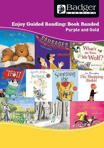 Enjoy Guided Reading Book Band - Purple and Gold Teacher Book Badger Learning