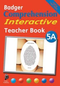 Badger Comprehension Interactive: Teacher Book 5A