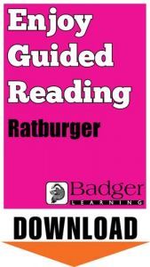 Enjoy Guided Reading: Ratburger Teacher Notes