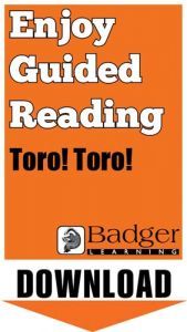 Enjoy Guided Reading: Toro! Toro! Teacher Notes