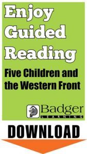 Enjoy Guided Reading: Five Children and the Western Front Teacher Notes
