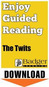 Enjoy Guided Reading: The Twits Teacher Notes