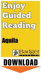 Enjoy Guided Reading: Aquila Teacher Notes