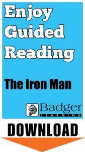 Enjoy Guided Reading: The Iron Man Teacher Notes