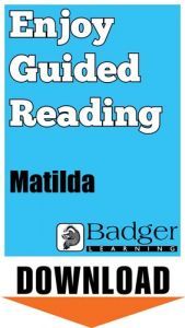 Enjoy Guided Reading: Matilda Teacher Notes