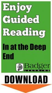 Enjoy Guided Reading: In at the Deep End Teacher Notes
