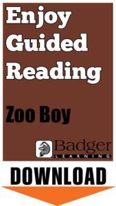 Enjoy Guided Reading: Zoo Boy Teacher Notes