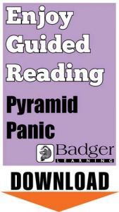 Enjoy Guided Reading: Pyramid Panic Teacher Notes