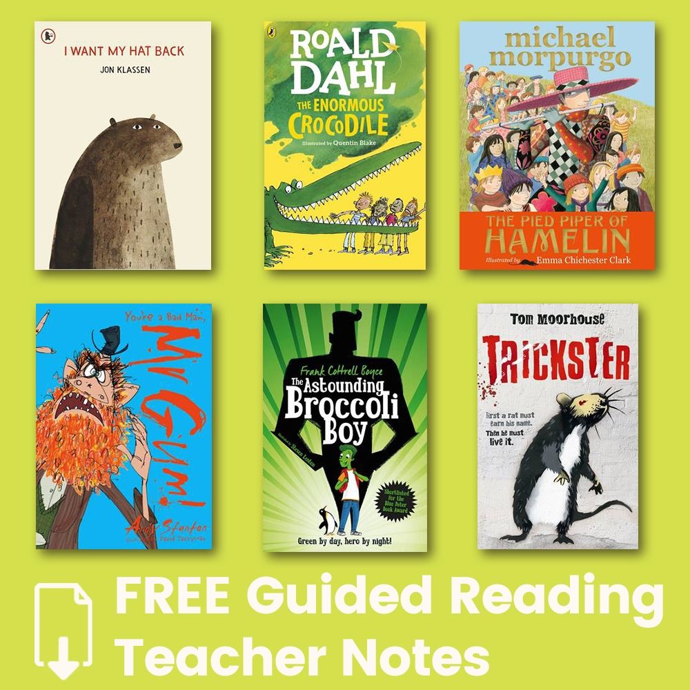FREE Guided Reading Teacher Notes to Download